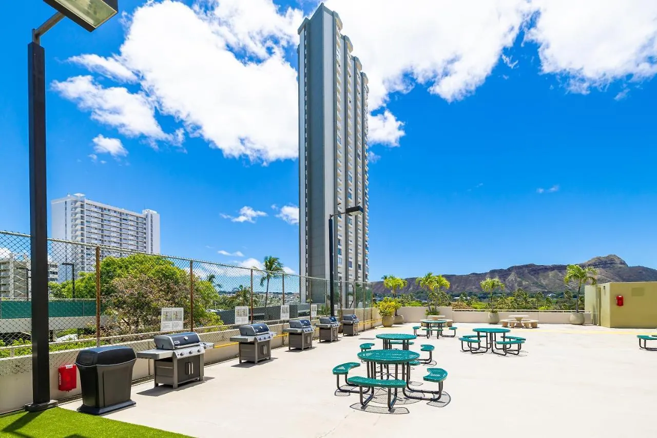 Apartment Waikiki Sunset Mountain View Near Beach With Parking Honolulu